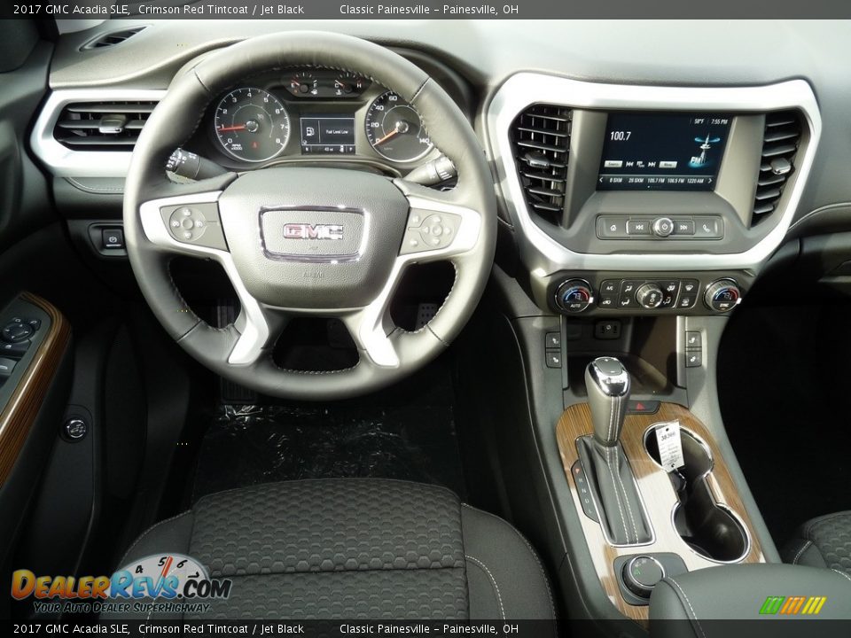 Dashboard of 2017 GMC Acadia SLE Photo #9