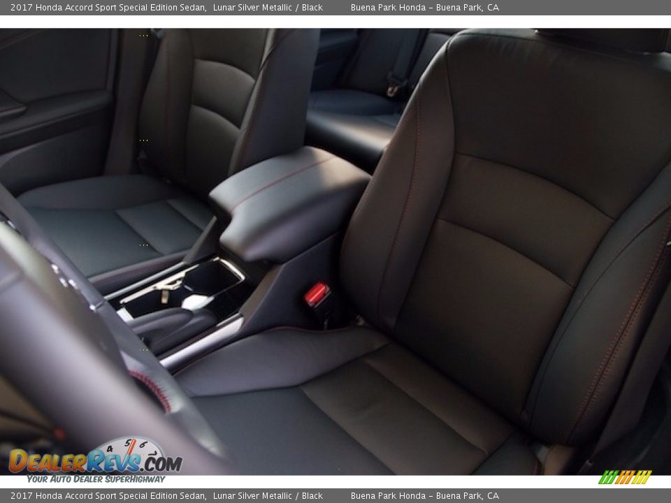 2017 Honda Accord Sport Special Edition Sedan Lunar Silver Metallic / Black Photo #10