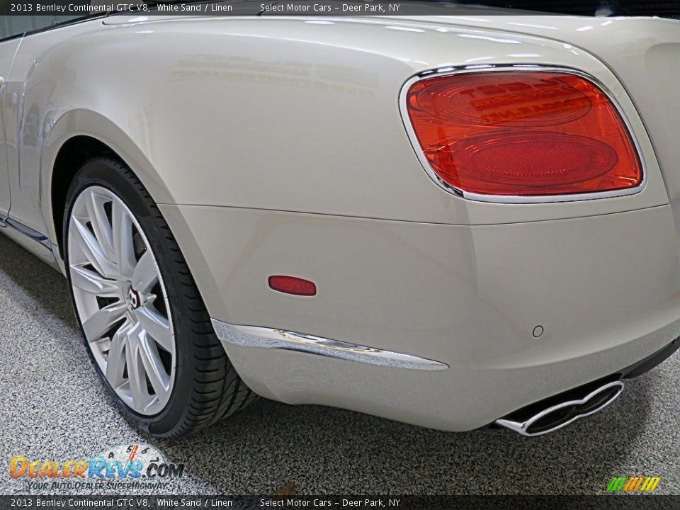 2013 Bentley Continental GTC V8 White Sand / Linen Photo #10