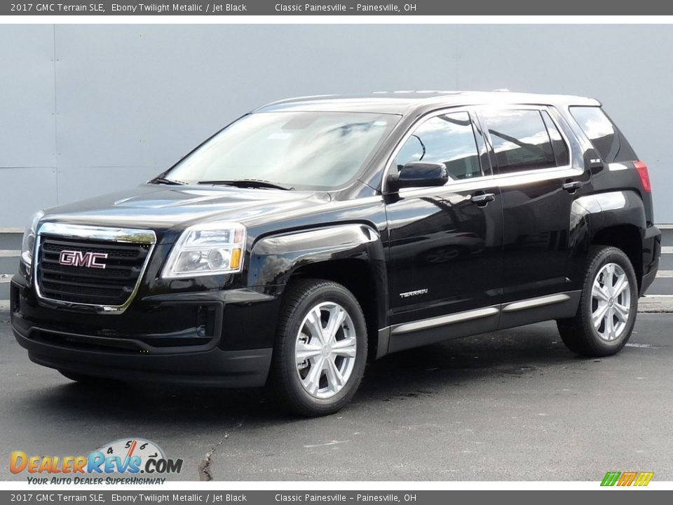 2017 GMC Terrain SLE Ebony Twilight Metallic / Jet Black Photo #1