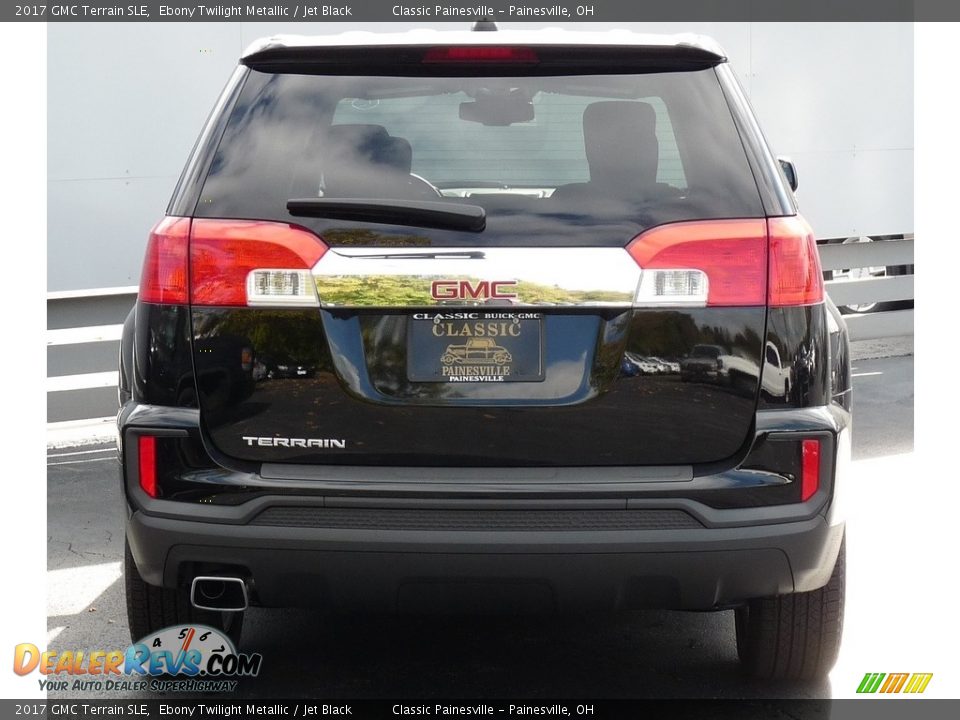 2017 GMC Terrain SLE Ebony Twilight Metallic / Jet Black Photo #3