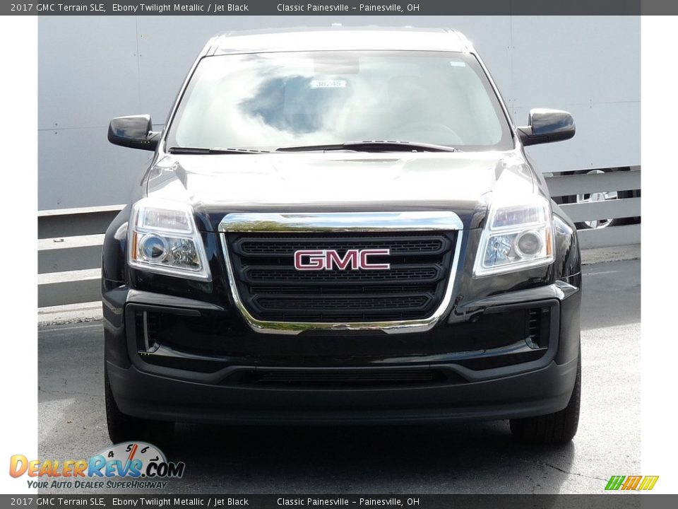 2017 GMC Terrain SLE Ebony Twilight Metallic / Jet Black Photo #4