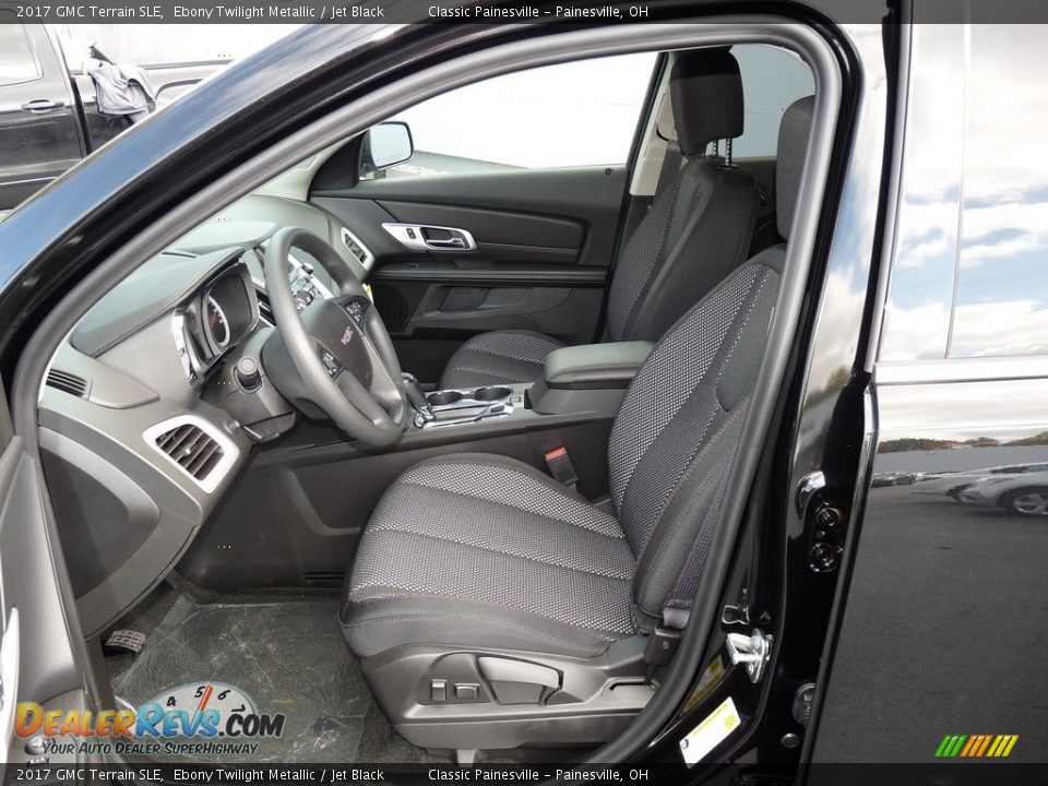 2017 GMC Terrain SLE Ebony Twilight Metallic / Jet Black Photo #6