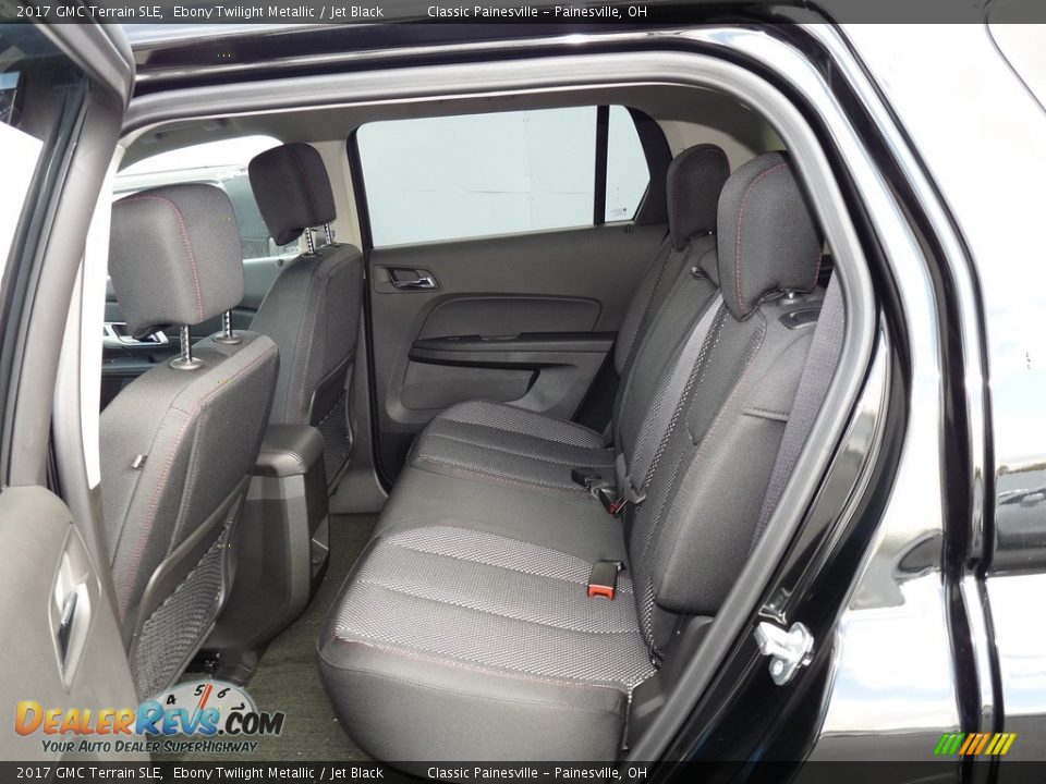 2017 GMC Terrain SLE Ebony Twilight Metallic / Jet Black Photo #7