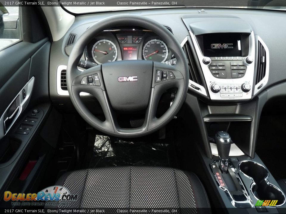 2017 GMC Terrain SLE Ebony Twilight Metallic / Jet Black Photo #8