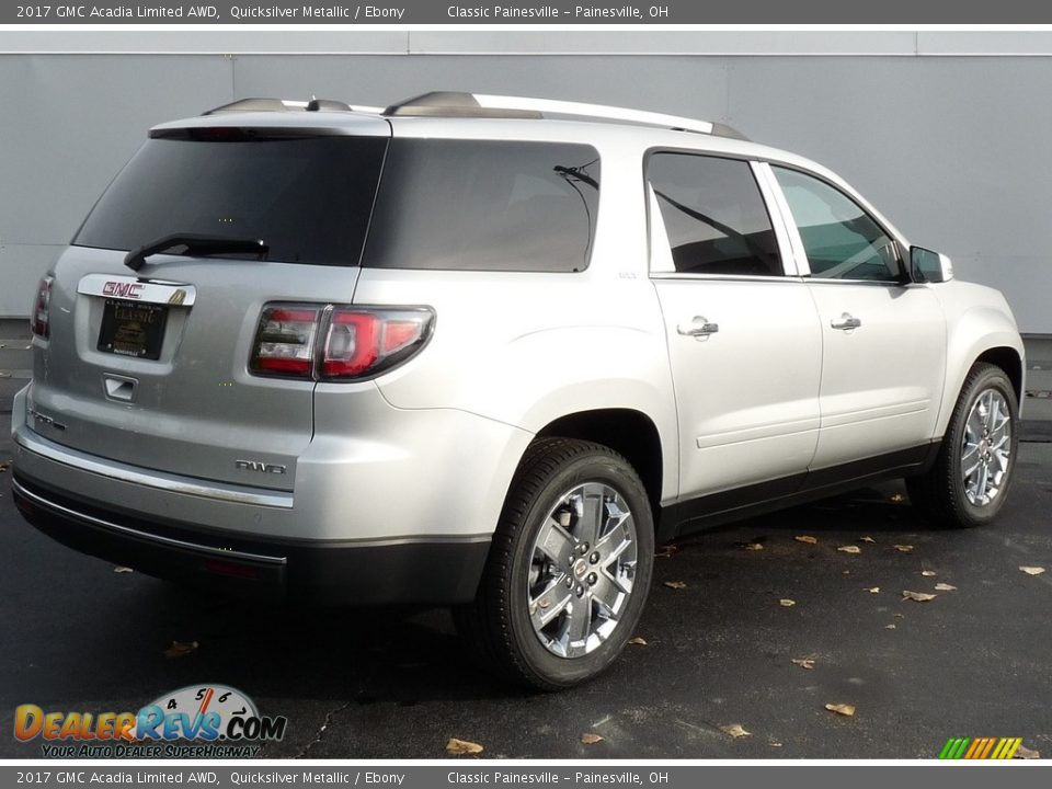 2017 GMC Acadia Limited AWD Quicksilver Metallic / Ebony Photo #2