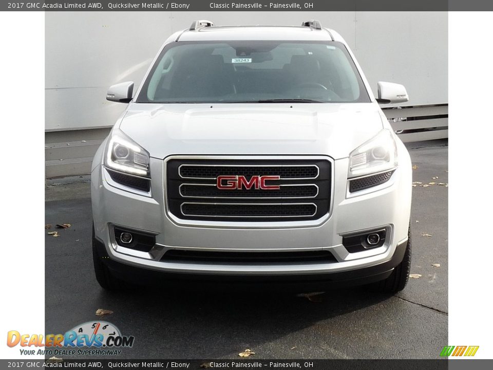 2017 GMC Acadia Limited AWD Quicksilver Metallic / Ebony Photo #4