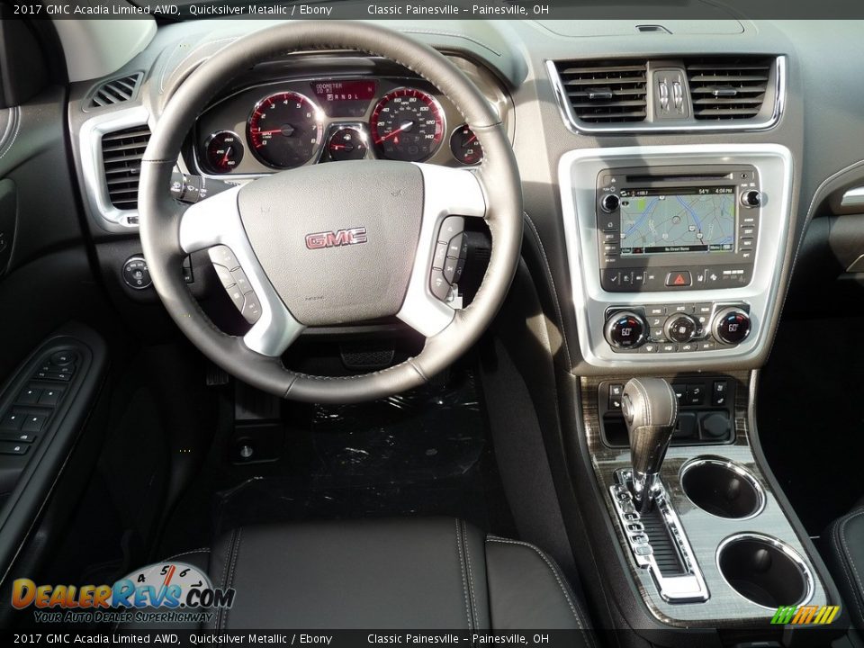 2017 GMC Acadia Limited AWD Quicksilver Metallic / Ebony Photo #9