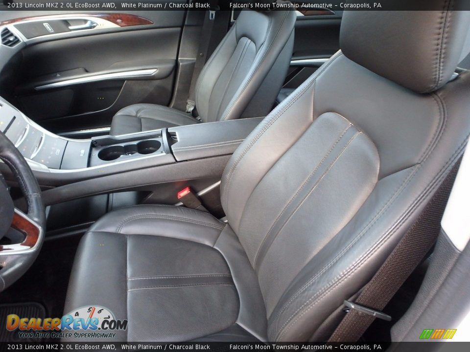 2013 Lincoln MKZ 2.0L EcoBoost AWD White Platinum / Charcoal Black Photo #15