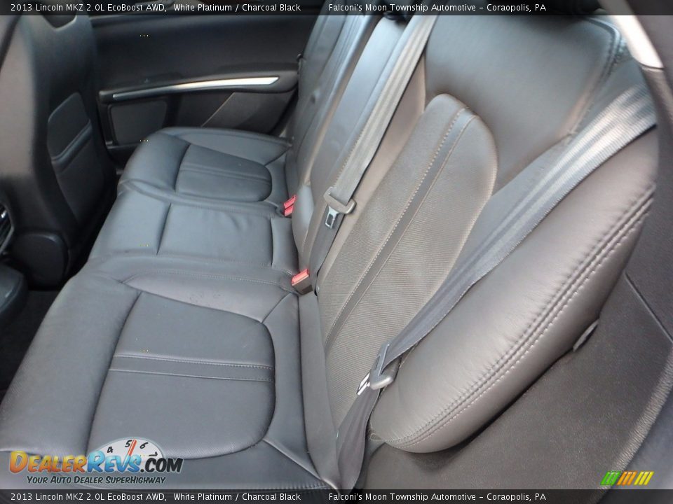 2013 Lincoln MKZ 2.0L EcoBoost AWD White Platinum / Charcoal Black Photo #16