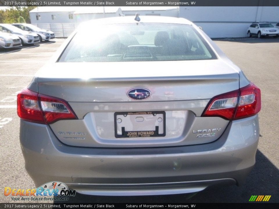 2017 Subaru Legacy 2.5i Limited Tungsten Metallic / Slate Black Photo #8