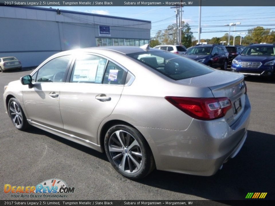 2017 Subaru Legacy 2.5i Limited Tungsten Metallic / Slate Black Photo #9