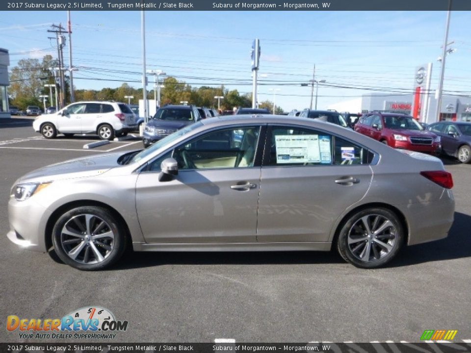 2017 Subaru Legacy 2.5i Limited Tungsten Metallic / Slate Black Photo #10