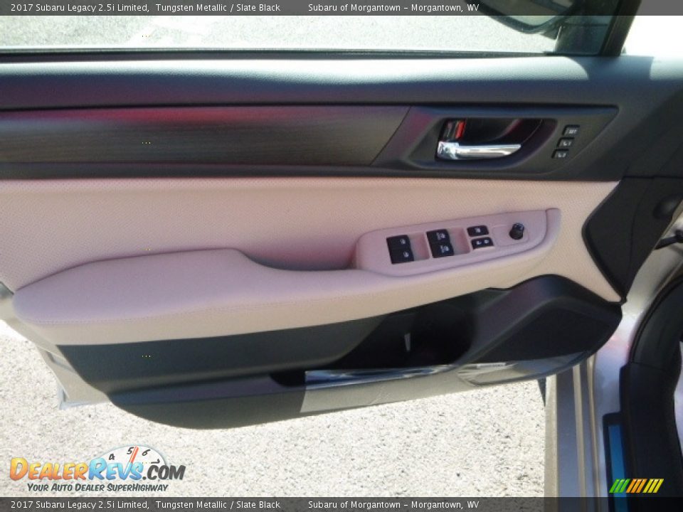 2017 Subaru Legacy 2.5i Limited Tungsten Metallic / Slate Black Photo #13
