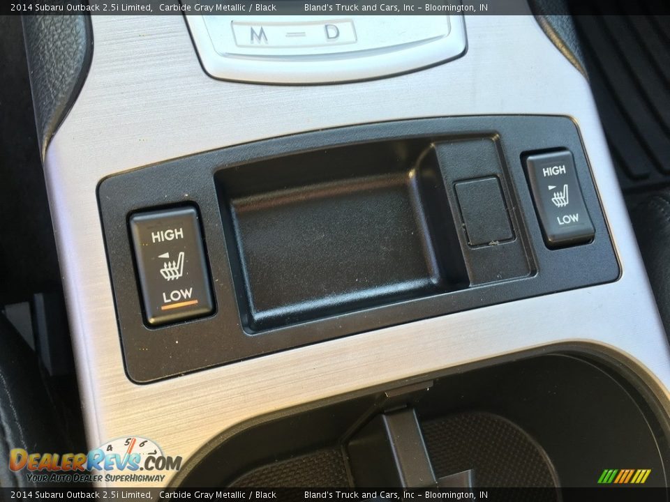 2014 Subaru Outback 2.5i Limited Carbide Gray Metallic / Black Photo #18