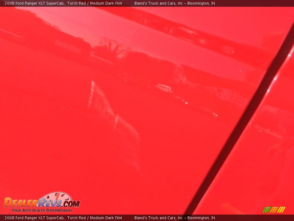 2008 Ford Ranger XLT SuperCab Torch Red / Medium Dark Flint Photo #15