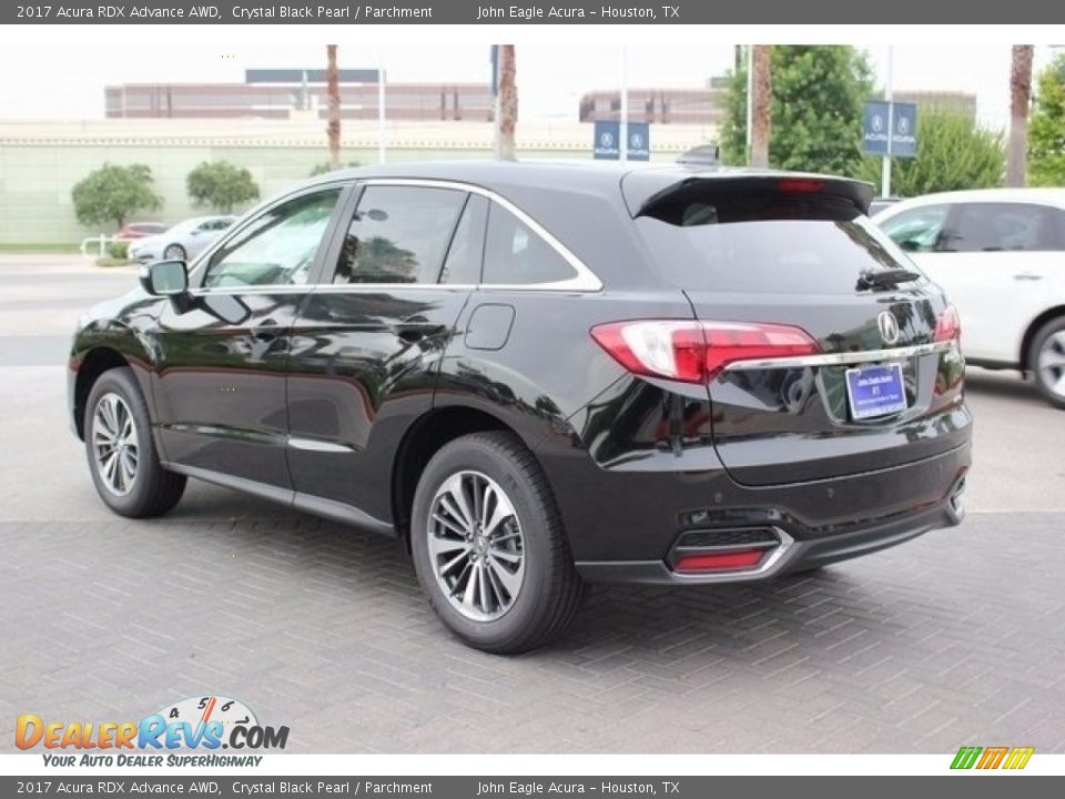 2017 Acura RDX Advance AWD Crystal Black Pearl / Parchment Photo #5