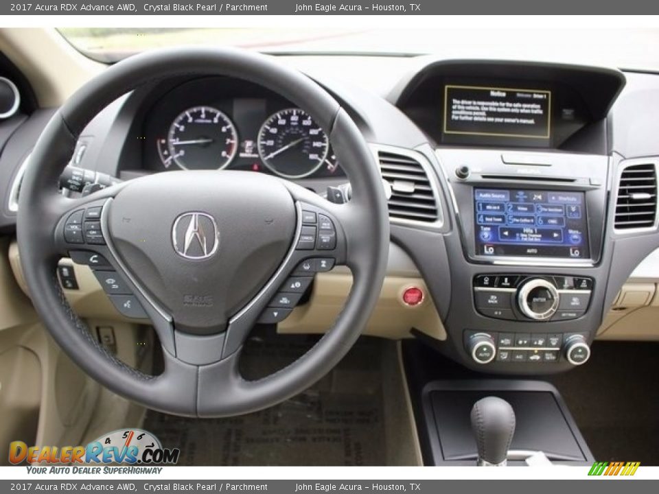 Dashboard of 2017 Acura RDX Advance AWD Photo #9