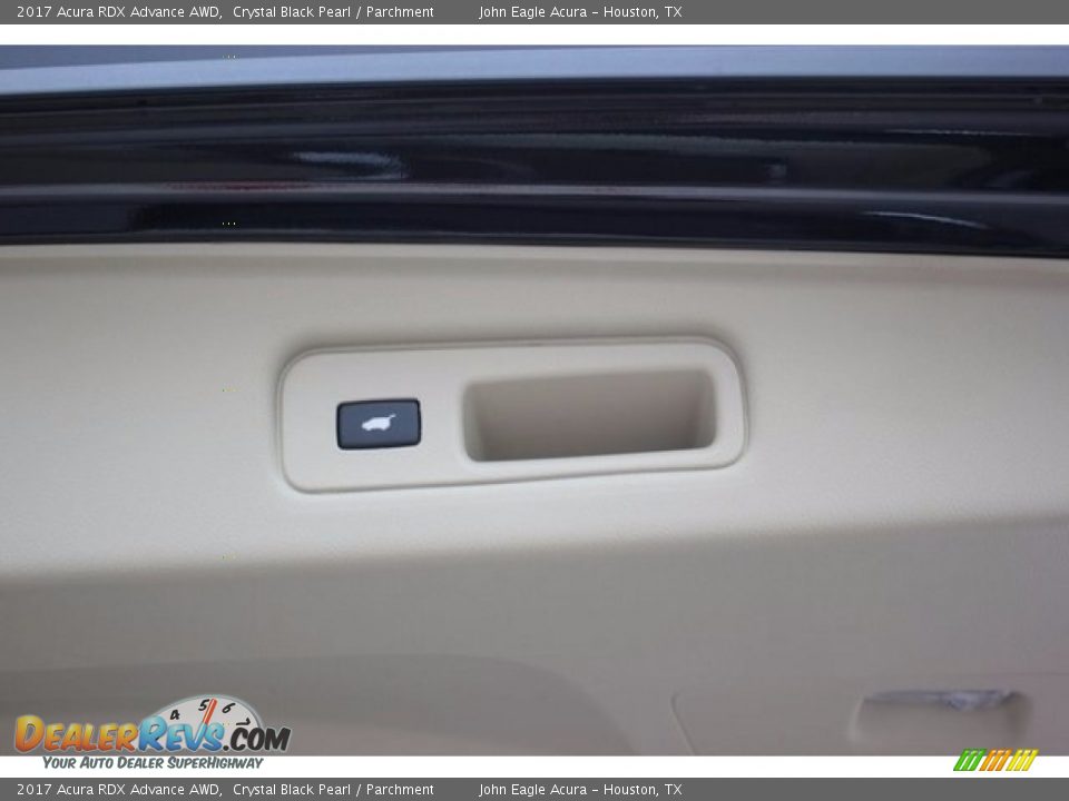 2017 Acura RDX Advance AWD Crystal Black Pearl / Parchment Photo #19