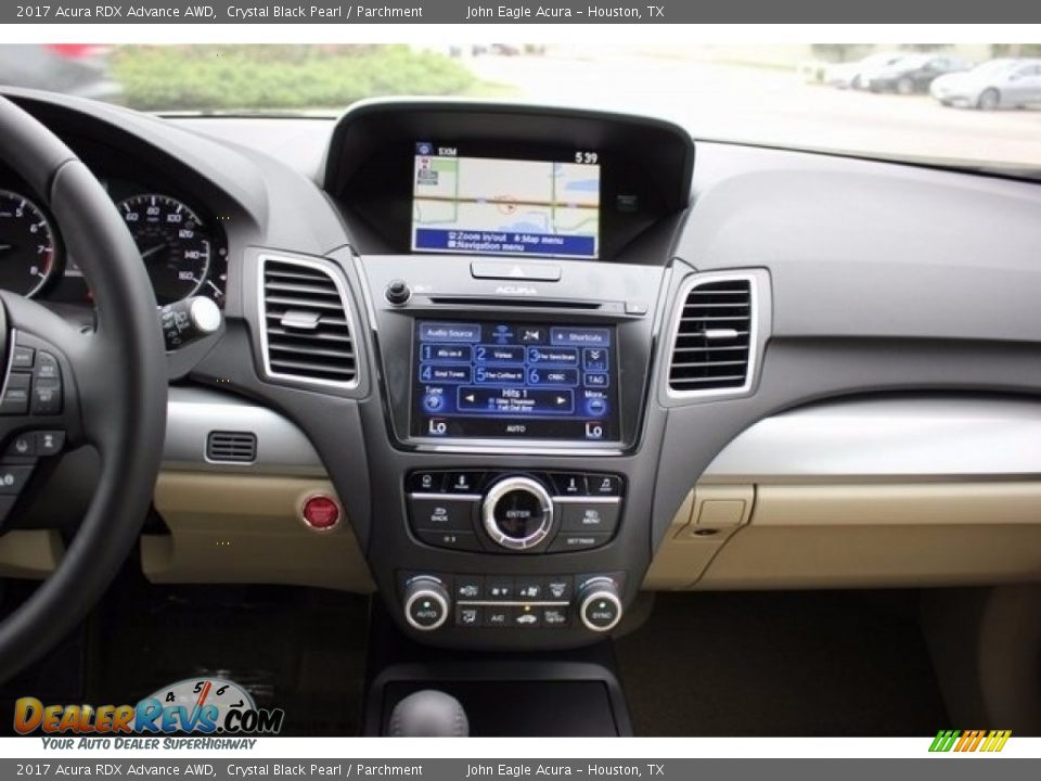 2017 Acura RDX Advance AWD Crystal Black Pearl / Parchment Photo #26