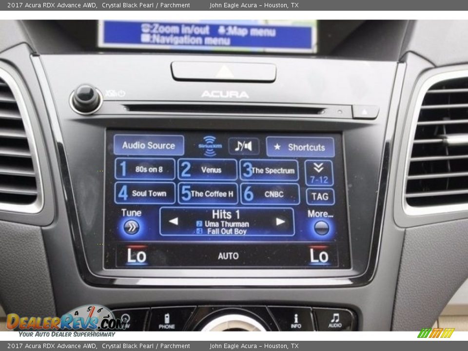 2017 Acura RDX Advance AWD Crystal Black Pearl / Parchment Photo #28