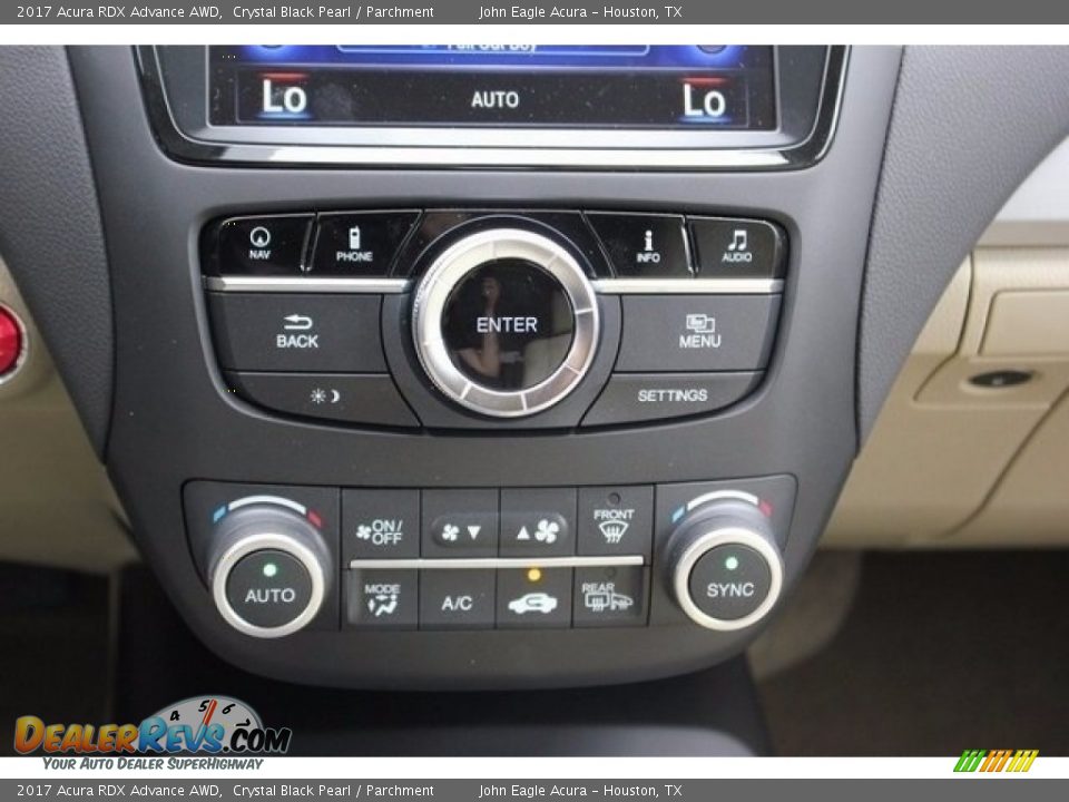 2017 Acura RDX Advance AWD Crystal Black Pearl / Parchment Photo #29