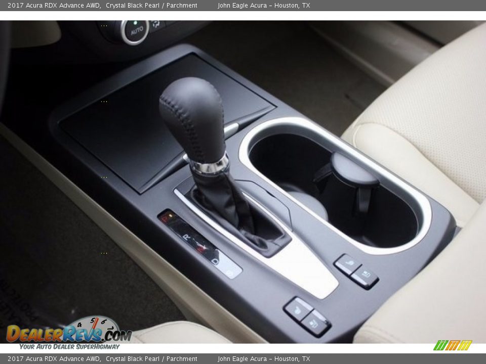 2017 Acura RDX Advance AWD Crystal Black Pearl / Parchment Photo #30