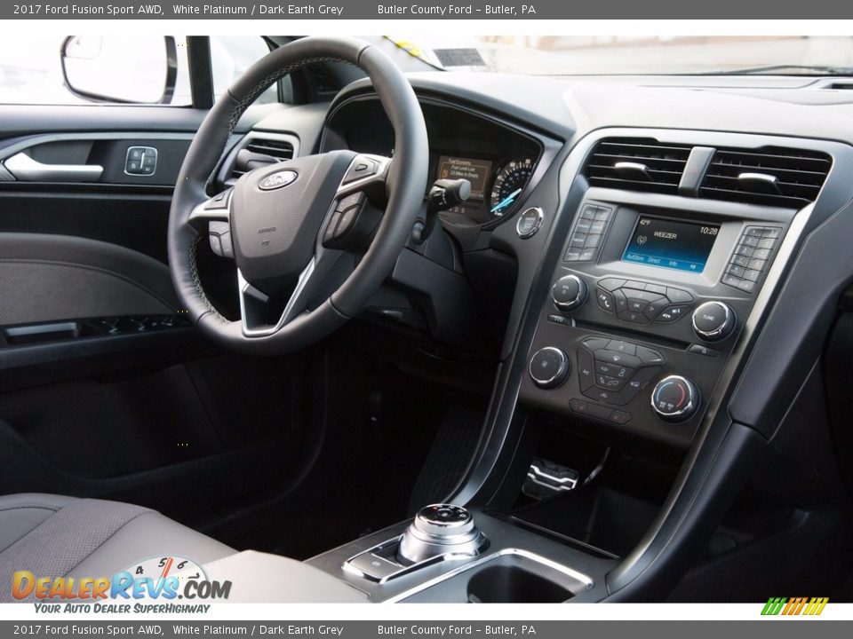 Dashboard of 2017 Ford Fusion Sport AWD Photo #12