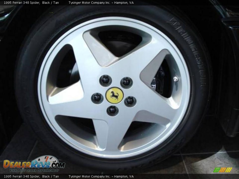 1995 Ferrari 348 Spider Black / Tan Photo #22