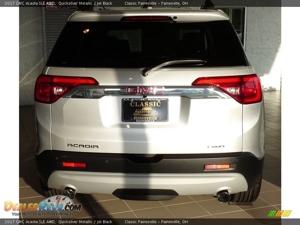 2017 GMC Acadia SLE AWD Quicksilver Metallic / Jet Black Photo #3