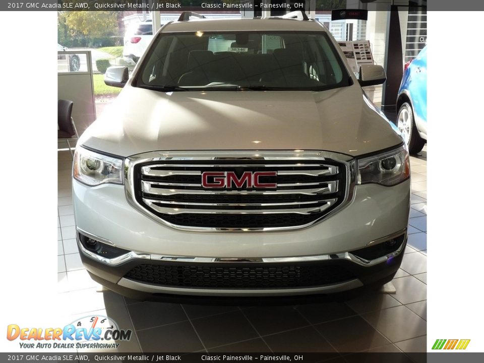 2017 GMC Acadia SLE AWD Quicksilver Metallic / Jet Black Photo #4
