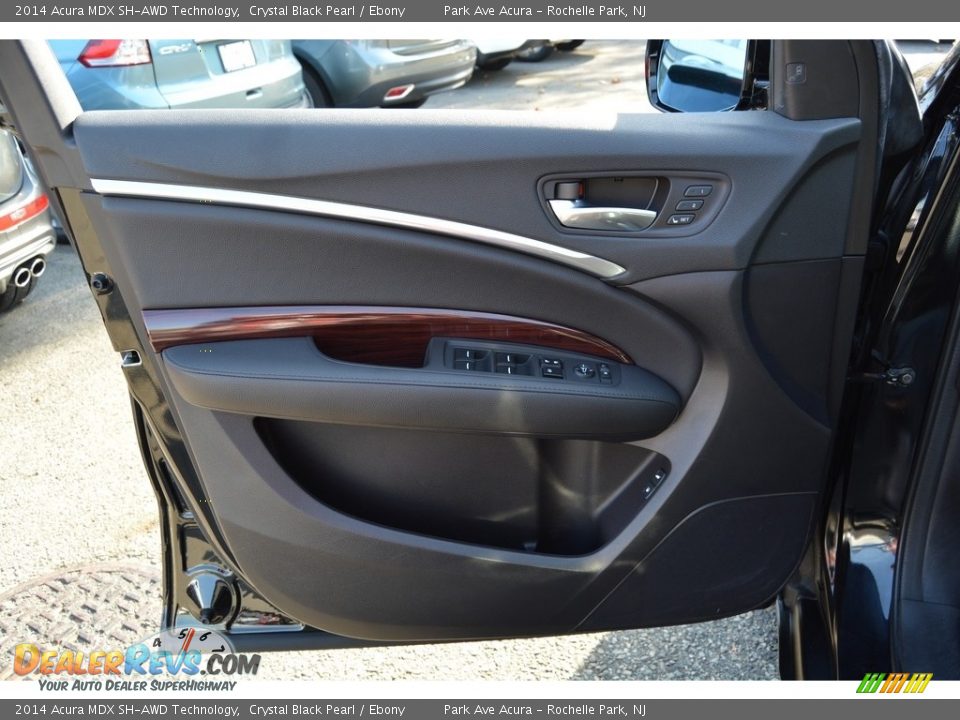 2014 Acura MDX SH-AWD Technology Crystal Black Pearl / Ebony Photo #9