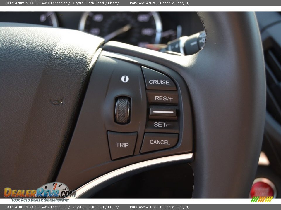 2014 Acura MDX SH-AWD Technology Crystal Black Pearl / Ebony Photo #20