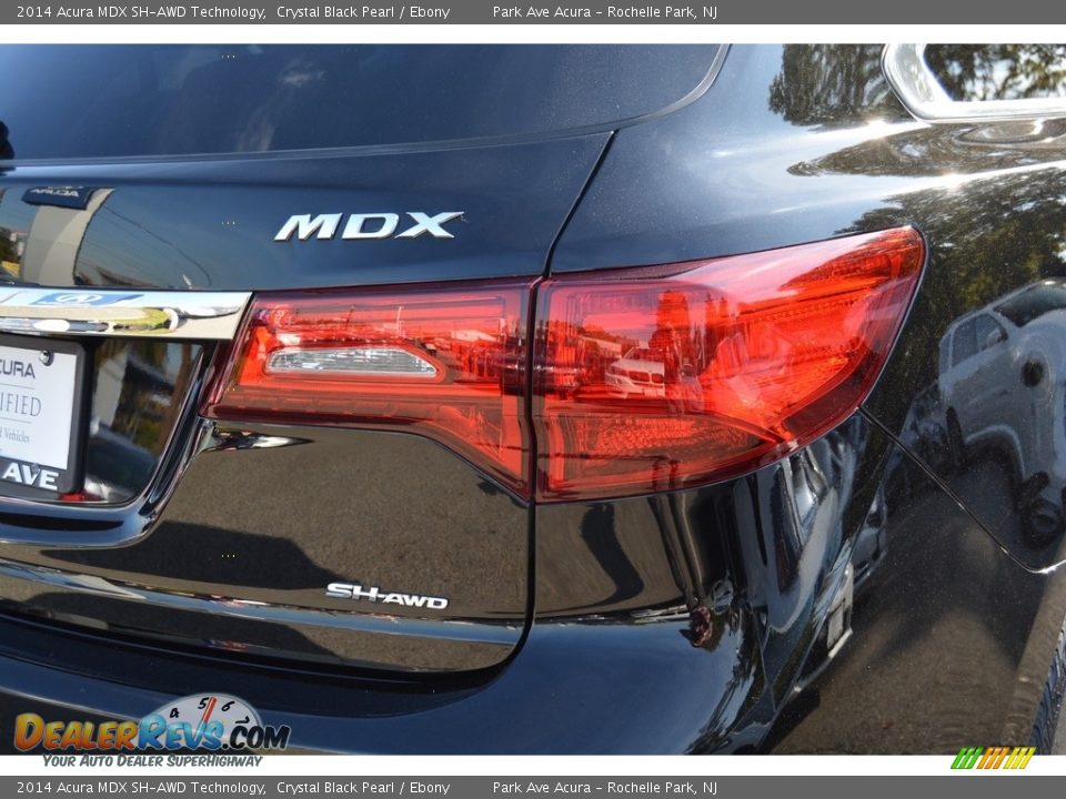 2014 Acura MDX SH-AWD Technology Crystal Black Pearl / Ebony Photo #24