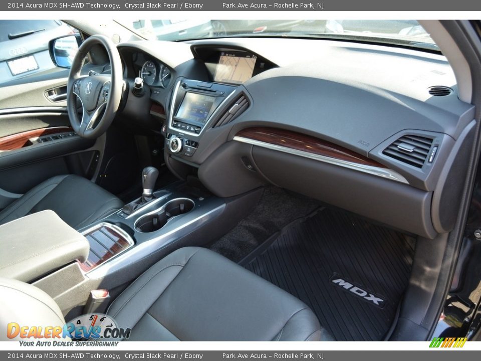 2014 Acura MDX SH-AWD Technology Crystal Black Pearl / Ebony Photo #28