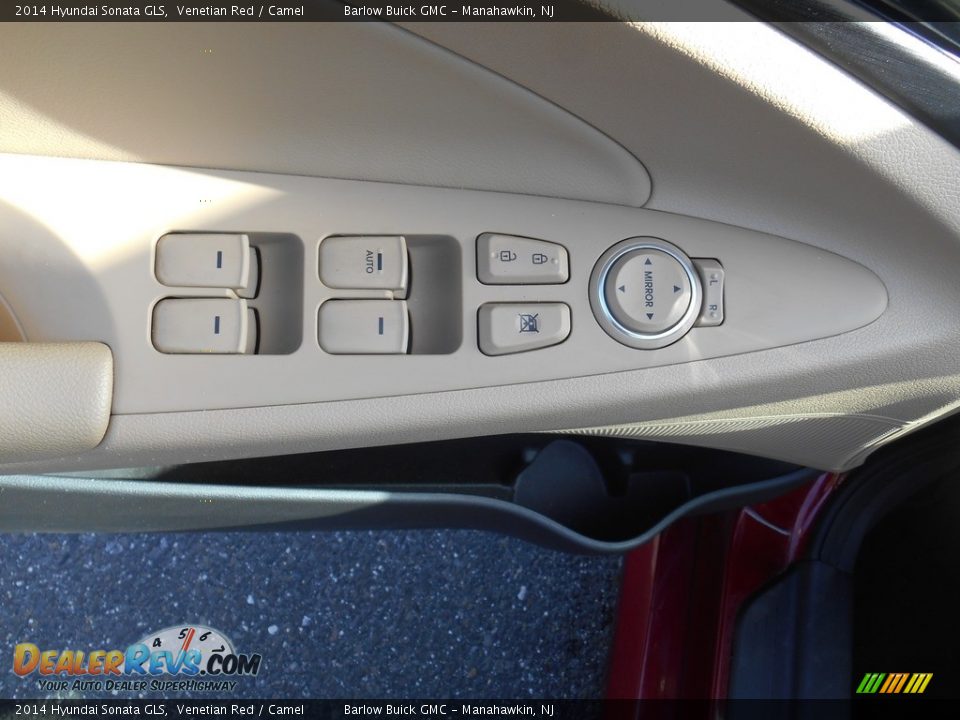 2014 Hyundai Sonata GLS Venetian Red / Camel Photo #13