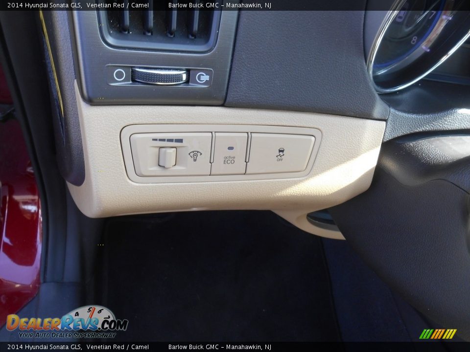 2014 Hyundai Sonata GLS Venetian Red / Camel Photo #14