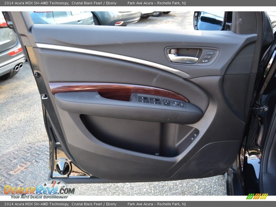 2014 Acura MDX SH-AWD Technology Crystal Black Pearl / Ebony Photo #9