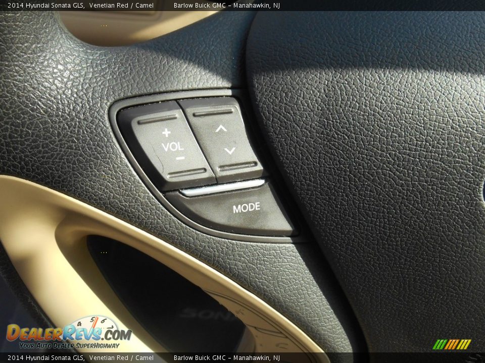 2014 Hyundai Sonata GLS Venetian Red / Camel Photo #17