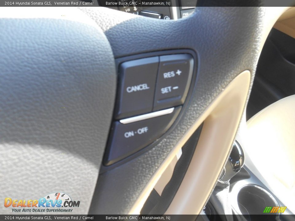 2014 Hyundai Sonata GLS Venetian Red / Camel Photo #18