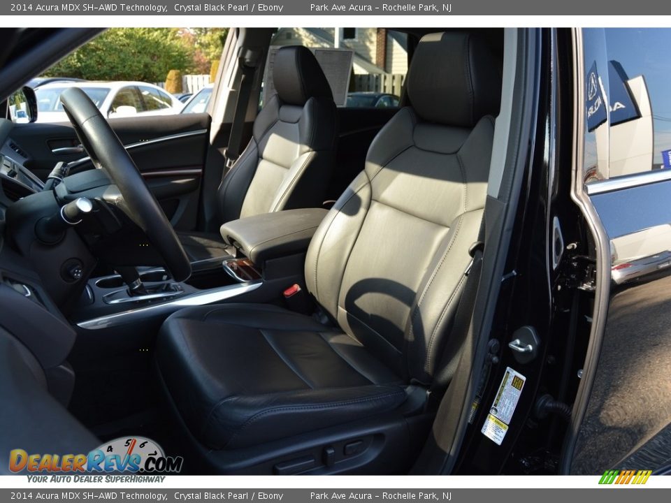 2014 Acura MDX SH-AWD Technology Crystal Black Pearl / Ebony Photo #13