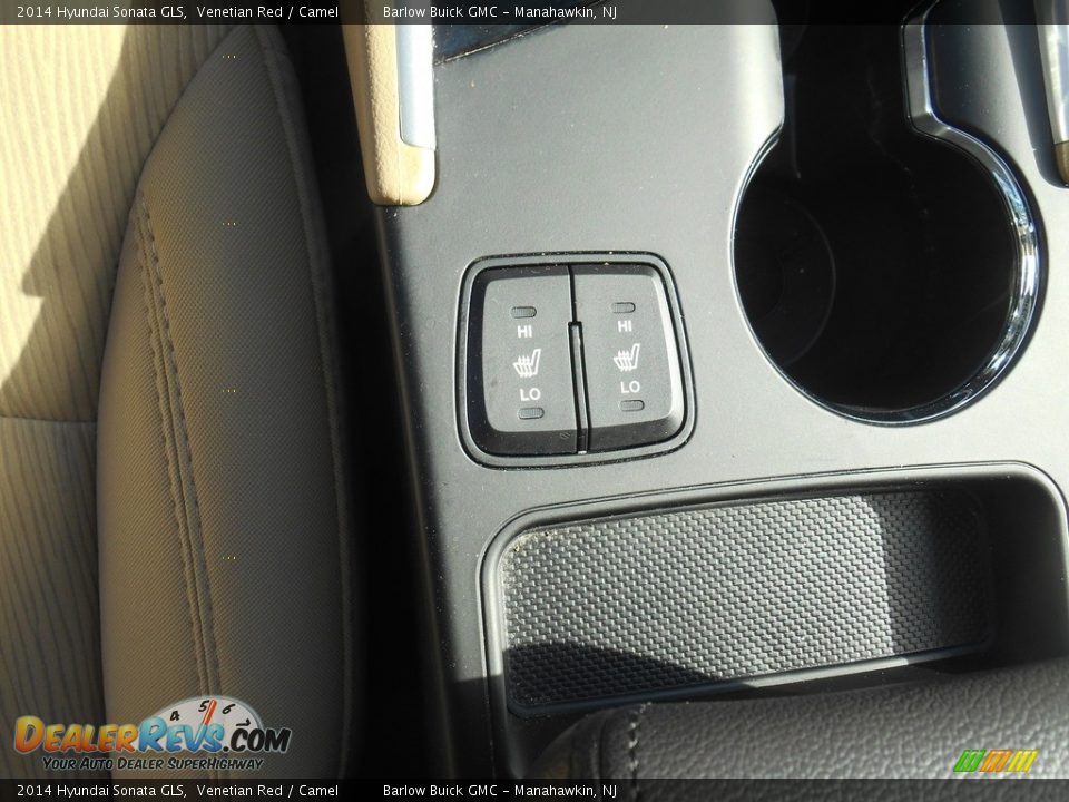 2014 Hyundai Sonata GLS Venetian Red / Camel Photo #19