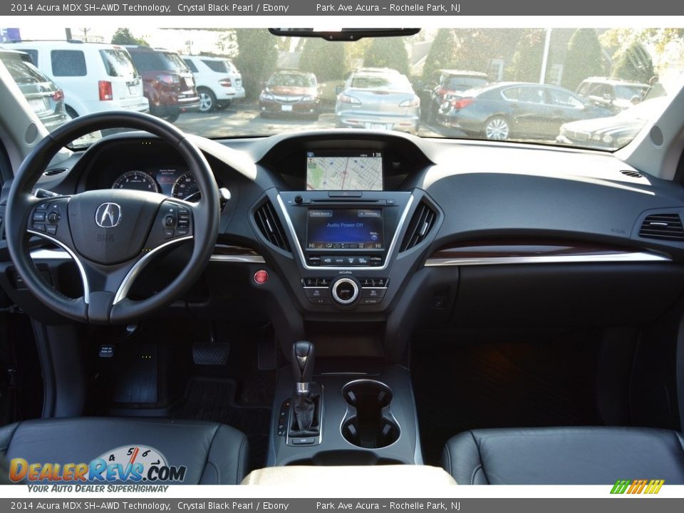 2014 Acura MDX SH-AWD Technology Crystal Black Pearl / Ebony Photo #15