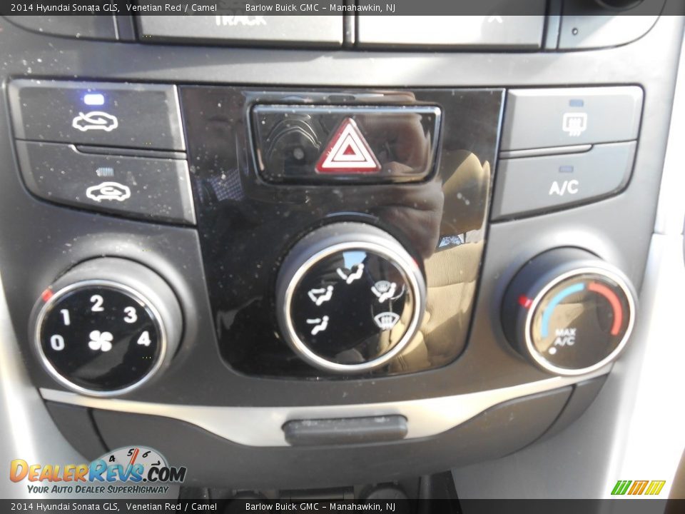 2014 Hyundai Sonata GLS Venetian Red / Camel Photo #22