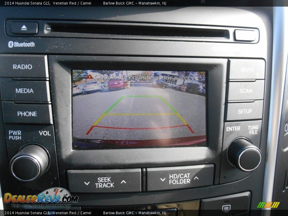 2014 Hyundai Sonata GLS Venetian Red / Camel Photo #25