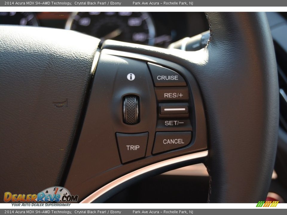 2014 Acura MDX SH-AWD Technology Crystal Black Pearl / Ebony Photo #20