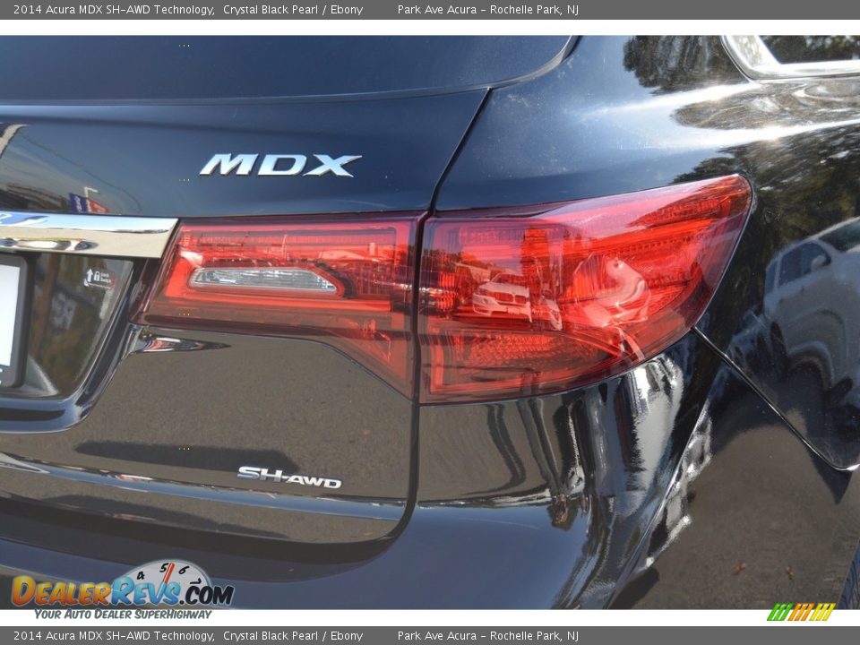 2014 Acura MDX SH-AWD Technology Crystal Black Pearl / Ebony Photo #24