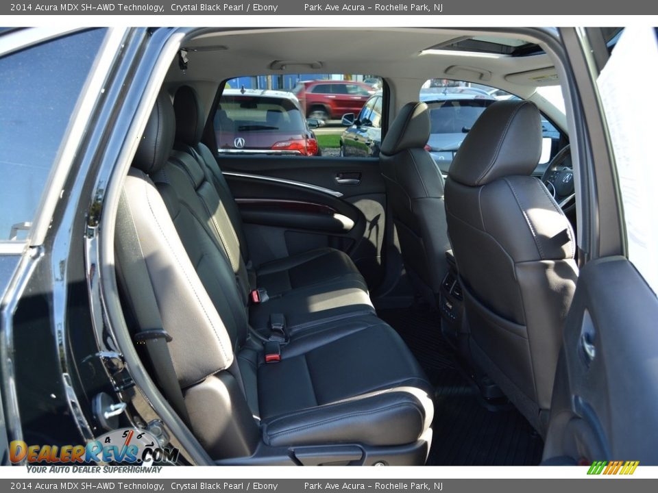 2014 Acura MDX SH-AWD Technology Crystal Black Pearl / Ebony Photo #26