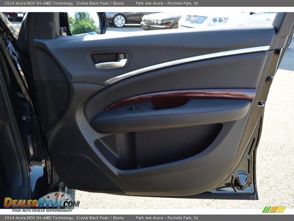 2014 Acura MDX SH-AWD Technology Crystal Black Pearl / Ebony Photo #27