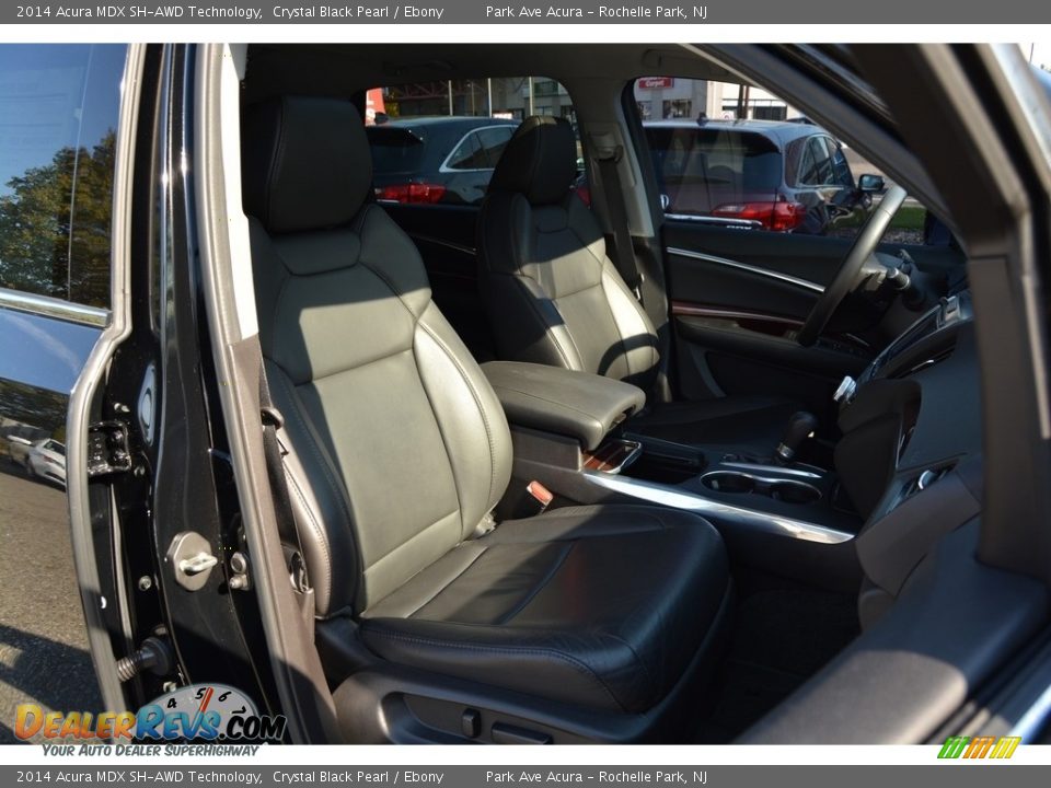 2014 Acura MDX SH-AWD Technology Crystal Black Pearl / Ebony Photo #30